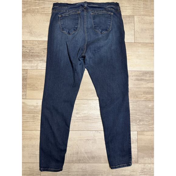 Judy Blue High Waist Skinny Jeans Stretch Denim Comfortable & Flattering 1X - Picture 3 of 6